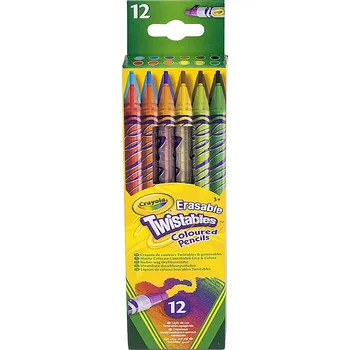 Pastelka Crayola Šroubovací pastelky 12 ks