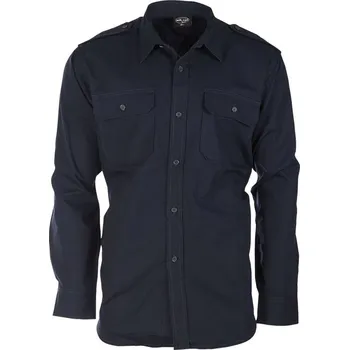 Pánská košile MIL-TEC košile polní na knoflíky rip-stop MODRÁ vel.3XL