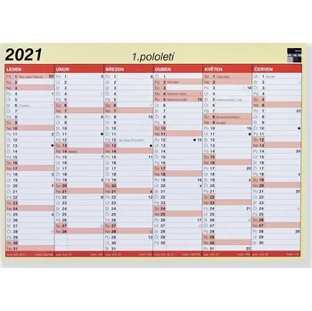Kalendář BOBO Lístkový kalendář A4 2021