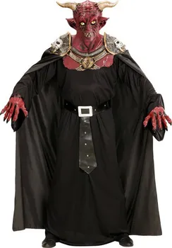 Karnevalová maska Widmann Maska čerta s plášťěm
