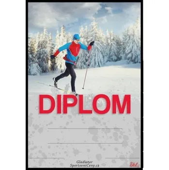 Diplom běžecké lyžování 1