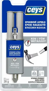 montážní lepidlo Ceys Epoxiceys lepidlo epoxidové na kov 28 g