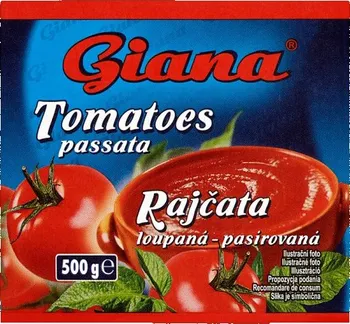 Nakládaná potravina Giana Rajčata loupaná pasírovaná 500 g