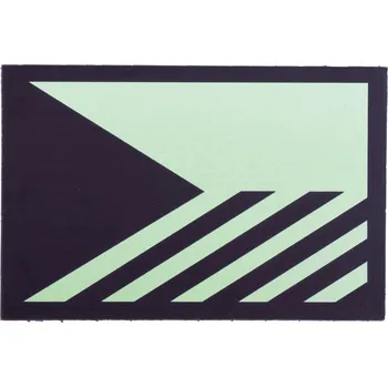 Jackets To Go Nášivka IFF IR vlajka pruhy Česká republika zelená Nášivka Jackets To Go Nášivka IFF IR vlajka pruhy Česká republika zelená