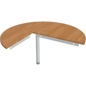 Kancelářský vozík HOBIS přídavný stůl jednací pravý, léta podél - GP 22 P P, olše + doprava zdarma