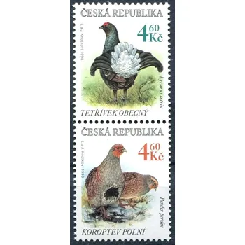 Poštovní známka Česká pošta (1998) č. 179-180 ** - ČR - sp - polní ptactvo