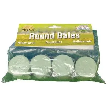 Dřevěná hračka Kulaté balíky svinuté 4 ks Kids Globe (610762) (Příslušenství pro figurky, zvířátka nebo dřevěné domečky Kids Globe. Sada čtyř svinutých kulatých balíků zabalených ve fólii. Kulaté balíky jsou výbornou dekorací pro modely strojů traktorů nebo pro dřevěné)