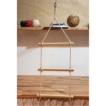 Žebřík Žebřík s příčkami - juta 2m / 3m (Žebřík s příčkami - juta)