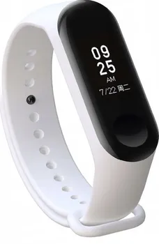 Příslušenství k chytrým hodinkám Xiaomi řemínek Mi Band 3/4 Smooth bílý