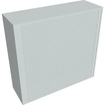 Kancelářský vozík HOBIS kancelářská policová skříň - SZ 3 120 01 P, zámek Huwill, roleta pravá, šedá + doprava zdarma