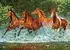 Puzzle Castorland Běžící koně 300 dílků