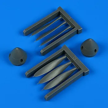 Plastikový model Quickboost 1/48 P-38 Lightning propeller (Tamiya)