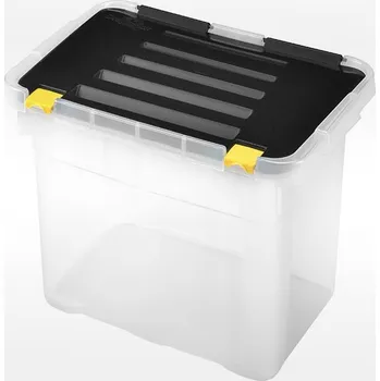Úložný box Heidrun 652 18 l průhledná