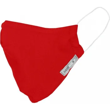 rouška Nanosilver Rouška Classic s kapsou na filtr včetně dvou kusů filtru červená