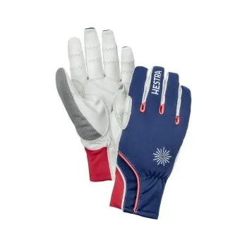 Rukavice Hestra XC Ergo Grip Women - 5 finger Marin modrá 5