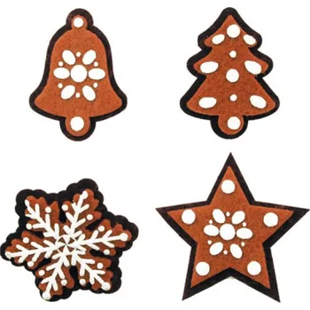 Anděl Přerov Perníčky na zavěšení 5 cm 4 ks Vánoční ozdoba Anděl Přerov Perníčky na zavěšení 5 cm 4 ks