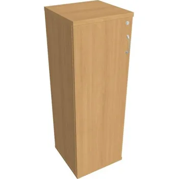 Kancelářský vozík HOBIS kancelářská policová skříň - SZ 3 40 01 L, zámek Huwill, buk + doprava zdarma