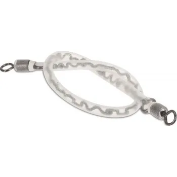 Návazcové Pružné Lanko Uni Cat Bungee Rig Bílá 50-100cm