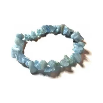 Náramek Akvamarin sekaný náramek