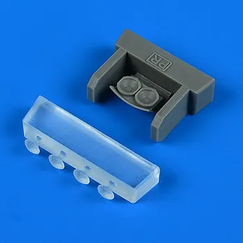 Plastikový model Quickboost 1/48 SAAB J29 Tunnan front landing lights (Pilot Replicast)