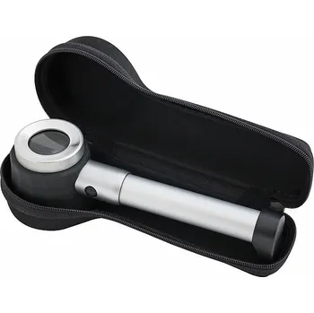 Mikroskop Hliníková lupa s LED osvětlením