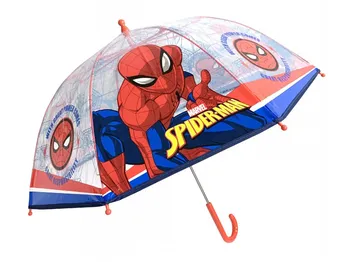 Deštník Lamps Manuální průhledný deštník Spider-man