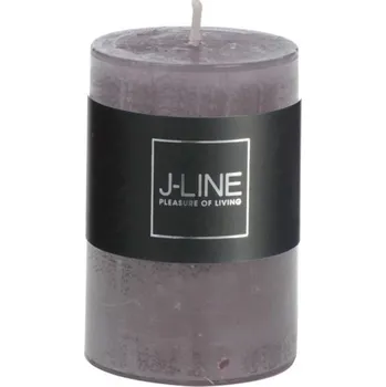 Svíčka Šedá svíčka Granite válec S - Ø 5*7,5 cm/18h