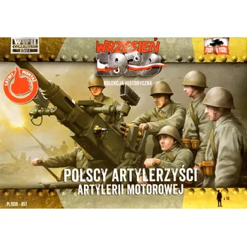 Plastikový model First To Fight 1/72 Polish Motorized Artillery 1939 (16 figures)