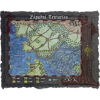 Mytago Mapa Západního Tentariasu