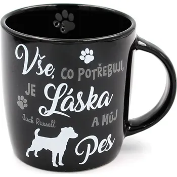 Hrnek s potiskem Jack Rusell