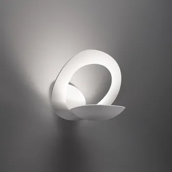 Nástěnné svítidlo Artemide Pirce parete, bílá designové nástěnné svítidlo, 1×230W R7s, šířka: 37cm