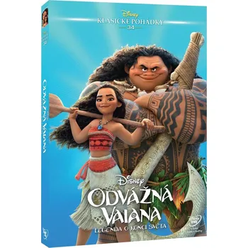 DVD film DVD Odvážná Vaiana: Legenda o konci světa (2016)