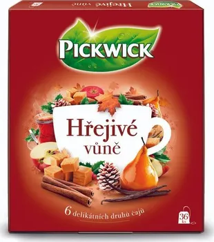 Čaj Pickwick Hřejivé vůně 36 ks