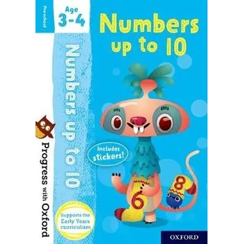 Cizí jazyk Progress with Oxford: Progress with Oxford: Numbers Age 3-4 - Prepare for School with Essential Maths Skills - Palin, Nicola