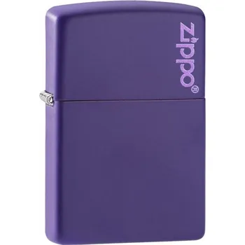 Zapalovač Zapalovač ZIPPO Purple Matte Zippo Logo