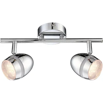 Bodové svítidlo Globo 56206-2 | MANJOLA bodové svítidlo | LED | 6W | chrom | Š: 30 cm |