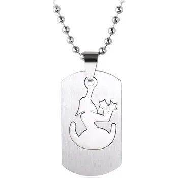 Náhrdelník Přívěskynakrk.cz Náhrdelník PANNA destička