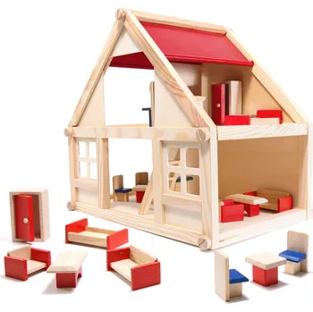 Domeček pro panenku Kik Domeček pro panenky 26 x 40 x 38 cm