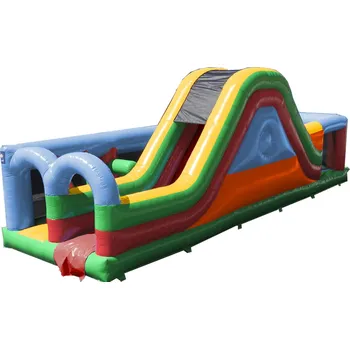 Skákací hrad Nafukovací skluzavka Tsunami | Velký skákací hrad 11x3m | Profi provedení | Certifikováno