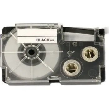 Pásek do tiskárny Páska - CASIO XR-9FYW - 9 mm signální žlutá - černý tisk - kompatibilní