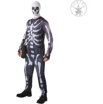 Karnevalový kostým Rubies USA Skull Trooper Fortnite - Adult varianta: M 48 - 50