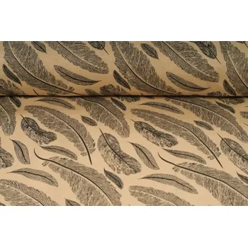 Plátno bavlněné - peříčka, metráž, látky