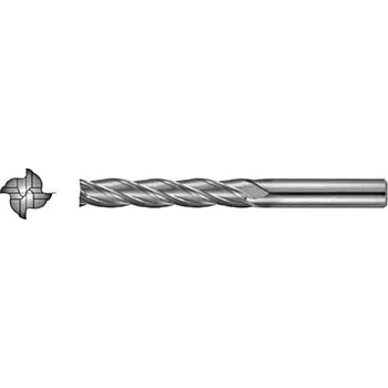 Fréza Fréza tvrdokovová extra dlouhá 4 břitá - MASTERCUT 301-1018 12x75x150 mm