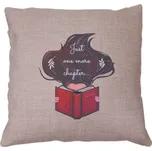 Polštář bavlněný s potiskem Polštář pro knihomoly