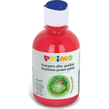 Vodová barva PRIMO Temperová barva - 300 ml - červená