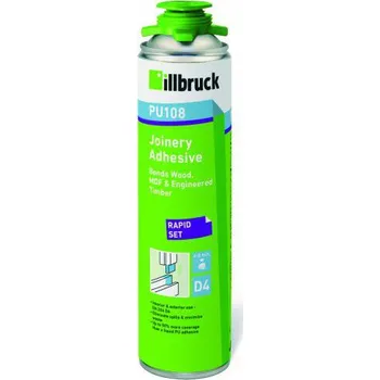 Stavebniny Illbruck PU108 D4 lepidlo na dřevo 750 ml