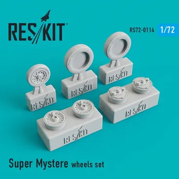 Plastikový model Reskit 1/72 Dassault Super Mystere wheels set...