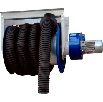 Držák na zahradní hadici FILCAR PRUŽINOVÝ NAVÍJEČ S VENTILÁTOREM PRO NÁKLADNÍ AUTOMOBILY ACA-150/10-SB