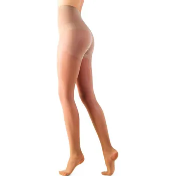 Dámské punčochy Nursing Care MN24 140 DEN zdravotní kompresní punčocháče unisex béžové Velikosti Punčoch: I