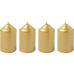 BONY Svíčka adventní 4 x 6 cm 4 ks